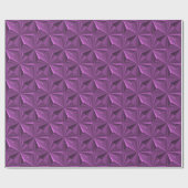 Magenta Diamonds Glossy Wrapping Paper van Janz Cadeaupapier (Vlak)