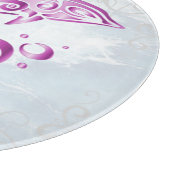 Magenta Dolphin - Aangepast Snijplank (Hoek)