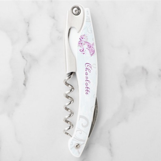 Magenta Dolphin Kurkentrekker (Voorkant)