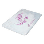 Magenta Dolphin Speciaal Bath Mat (Gekanteld)