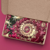 Magenta Draaiende Fractal Tissuepapier