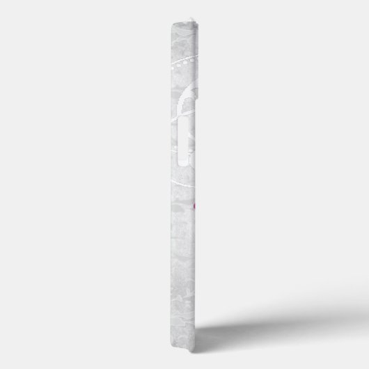 Magenta Dragonfly gepersonaliseerd Case-Mate iPhone Case (Achterkant / Rechts)