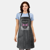 Magenta Dragonfly Rustic Schort (Gedragen)