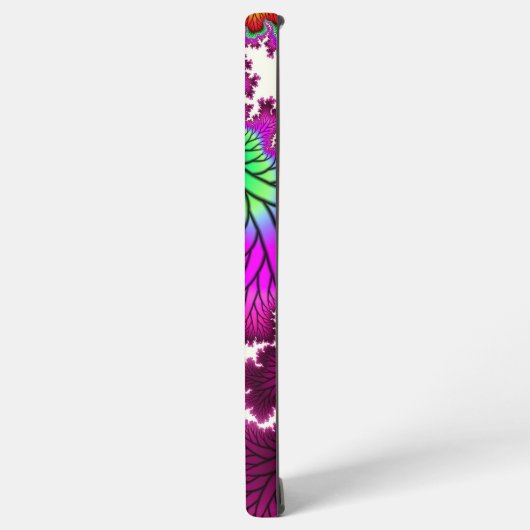 Magenta Dragonfly Samsung Galaxy Hoesje (Linkerkant)