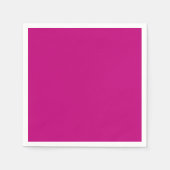 Magenta (effen kleur) servet (Voorkant)