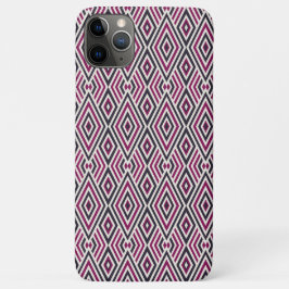 Magenta en blauw patroon Case-Mate iPhone case