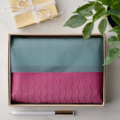 Magenta en Blauwgroen Tissuepapier (Geschenk)