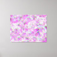 Magenta en golvende glitch