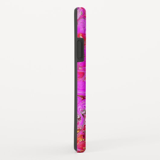 Magenta en hotroze roze koffertas met opening tas Case-Mate iPhone case (Achterkant/rechts)