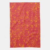 Magenta en Sinaasappel Theedoek (Verticaal)
