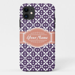 Magenta en Zalm Decoratieve Omvergooien Gepersonal Case-Mate iPhone Case