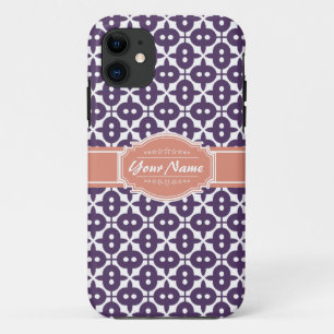 Magenta en Zalm Decoratieve Omvergooien Gepersonal Case-Mate iPhone Case