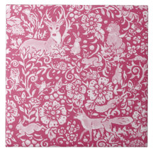 Magenta Fantasy Forest Animal Woodland Natuur