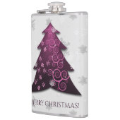 Magenta Festive kerstboomkolf Heupfles (Links)