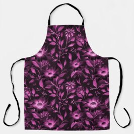 Magenta Floral Schort