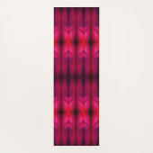Magenta Flower Ikat Recoleta Yogamat (Achterkant)
