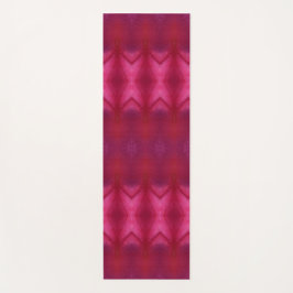 Magenta Flower Ikat Yogamat