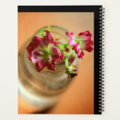 Magenta Flowers Planner (Achterkant)