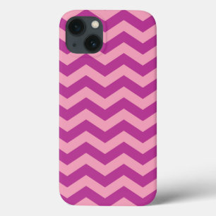 Magenta Frosted Orchid Chevrons iPhone 13 Hoesje