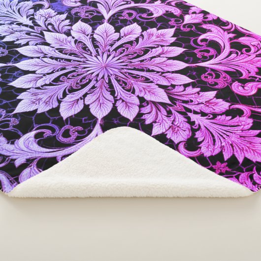 Magenta Fuse Sherpa Deken (3/4)