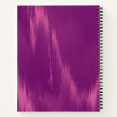 Magenta Glans Notitieboek (Achterkant)