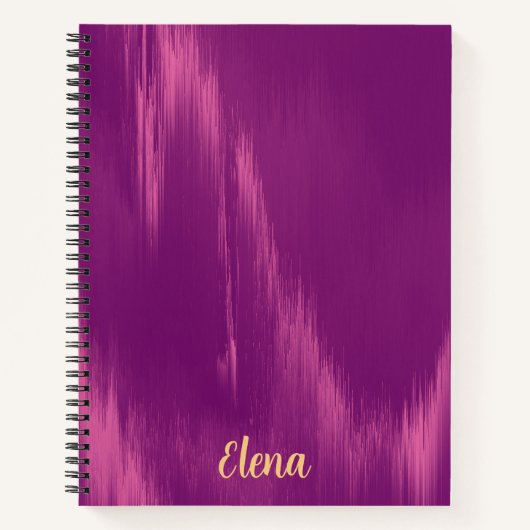 Magenta Glans Notitieboek (Voorkant)