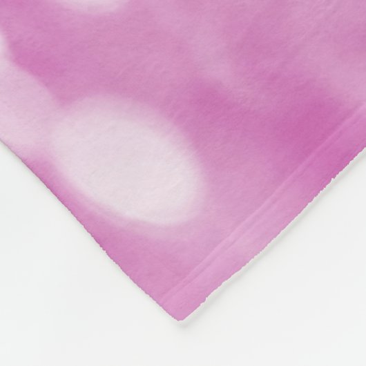 Magenta Glitter personaliseer de Blanket van de Bl Fleece Deken (Hoek)