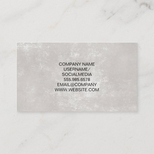 Magenta Glitter Salon Scissors | Logo Beauty Visitekaartje (Achterkant)