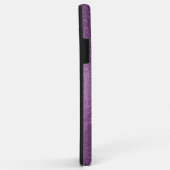 Magenta Glitter Unicorn Hoesje-Mate iPhone Case (Achterkant/rechts)