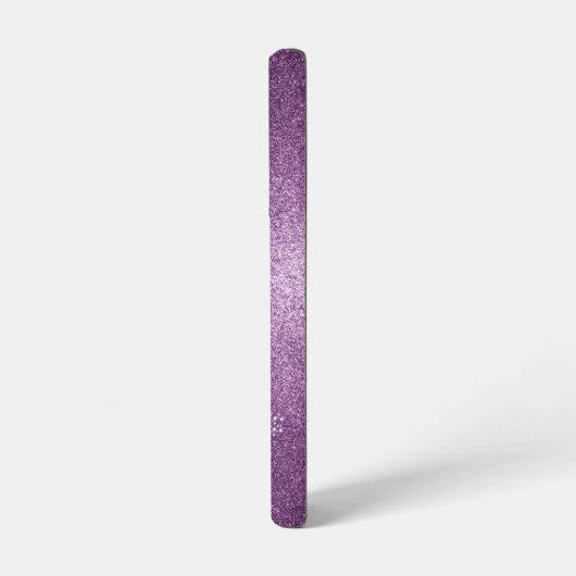 Magenta Glitter Unicorn Samsung Galaxy Hoesje (Linkerkant)