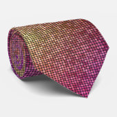 Magenta Gold-Brown Stropdassen | Fashionable Wedde (Opgerold)