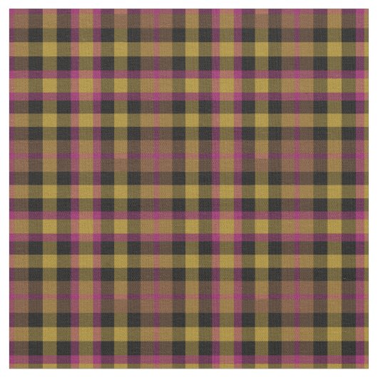 magenta, goud en zwart geruit stof (Close Up)