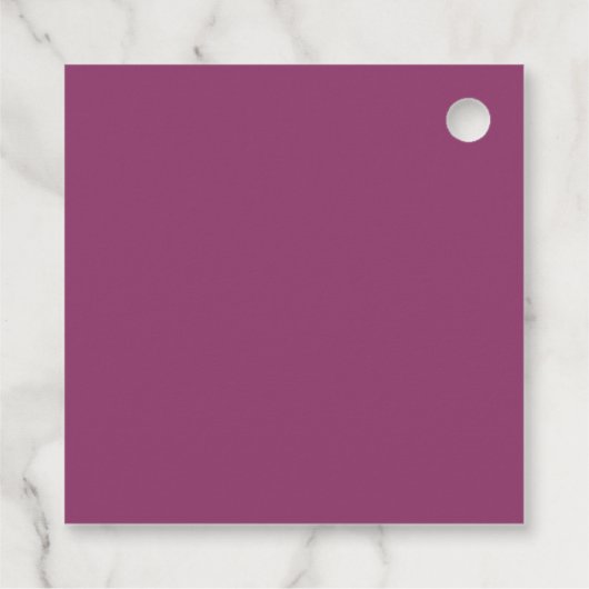 Magenta Goud Kerstmispatroon#35b ID1009 Bedankjes Labels (Achterkant)