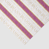 Magenta Goud Kerstpatroon#35 ID1009 Tissuepapier (Detail)