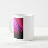 Magenta Grasdans Koffiemok (Voorkant links)