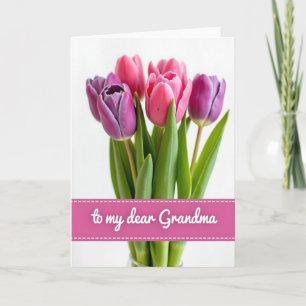 Magenta Grootmoeders Liefdeskaart Kaart