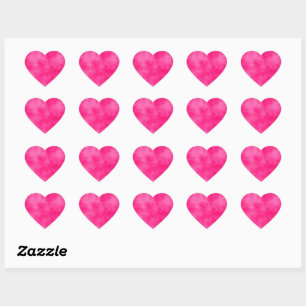 Magenta hart Sticker