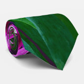 Magenta Hyacinth Stropdas (Opgerold)