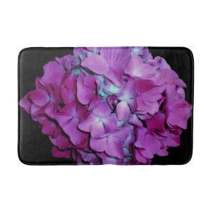 Magenta Hydrangea roze bloemig Badmat