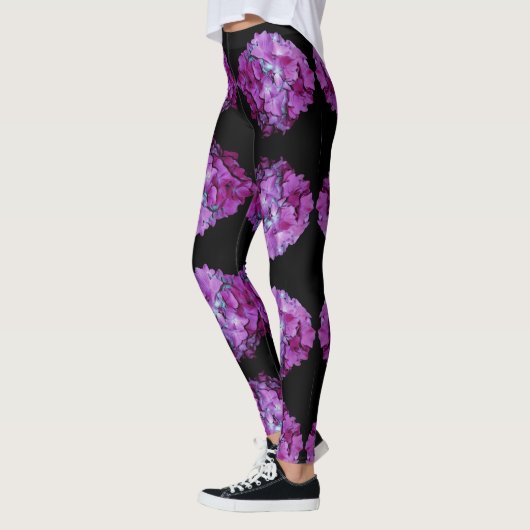 Magenta Hydrangeas Leggings (Links)