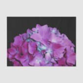 Magenta Hydrangeas Tissuepapier (Voorkant)