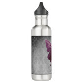 Magenta Jeweled Butterfly Waterfles (Links)