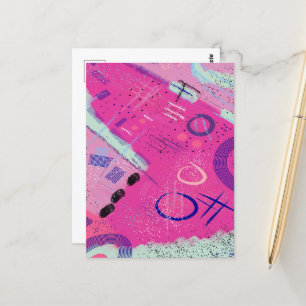 Magenta Joy Briefkaart