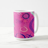 Magenta Joy Koffiemok (Voorkant rechts)