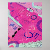 Magenta Joy Poster (Voorkant)