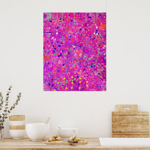 Magenta Jubileum Abstracte Print