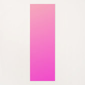 Magenta-kleurverloop Yogamat (Voorkant)