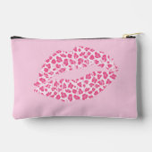 Magenta Leopard Kiss - Roze Etui (Achterkant)
