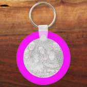 Magenta Lijst Sleutelhanger (Voorkant)