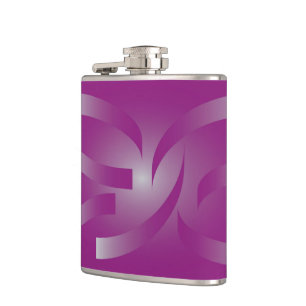 Magenta-linten Heupfles